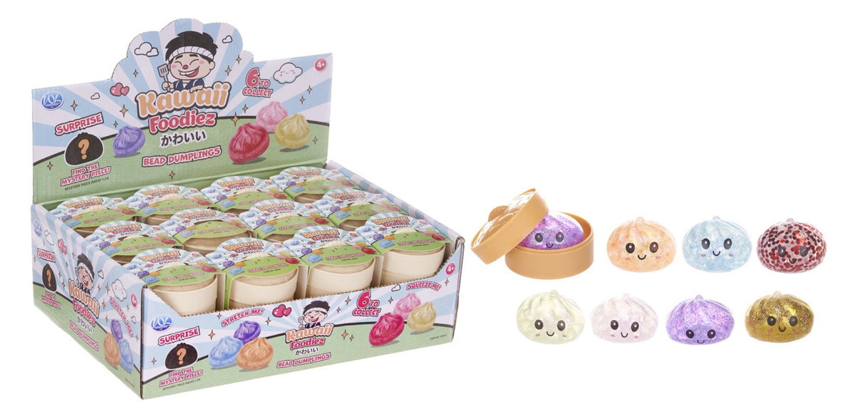 KAWAII FOODIEZ - Mini 5.5cm Bead Squishy Dumpling (1)