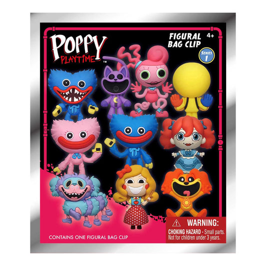 POPPY PLAYTIME - Series 1 Character Mystery Blind Bag Keyring / Bag Clip
