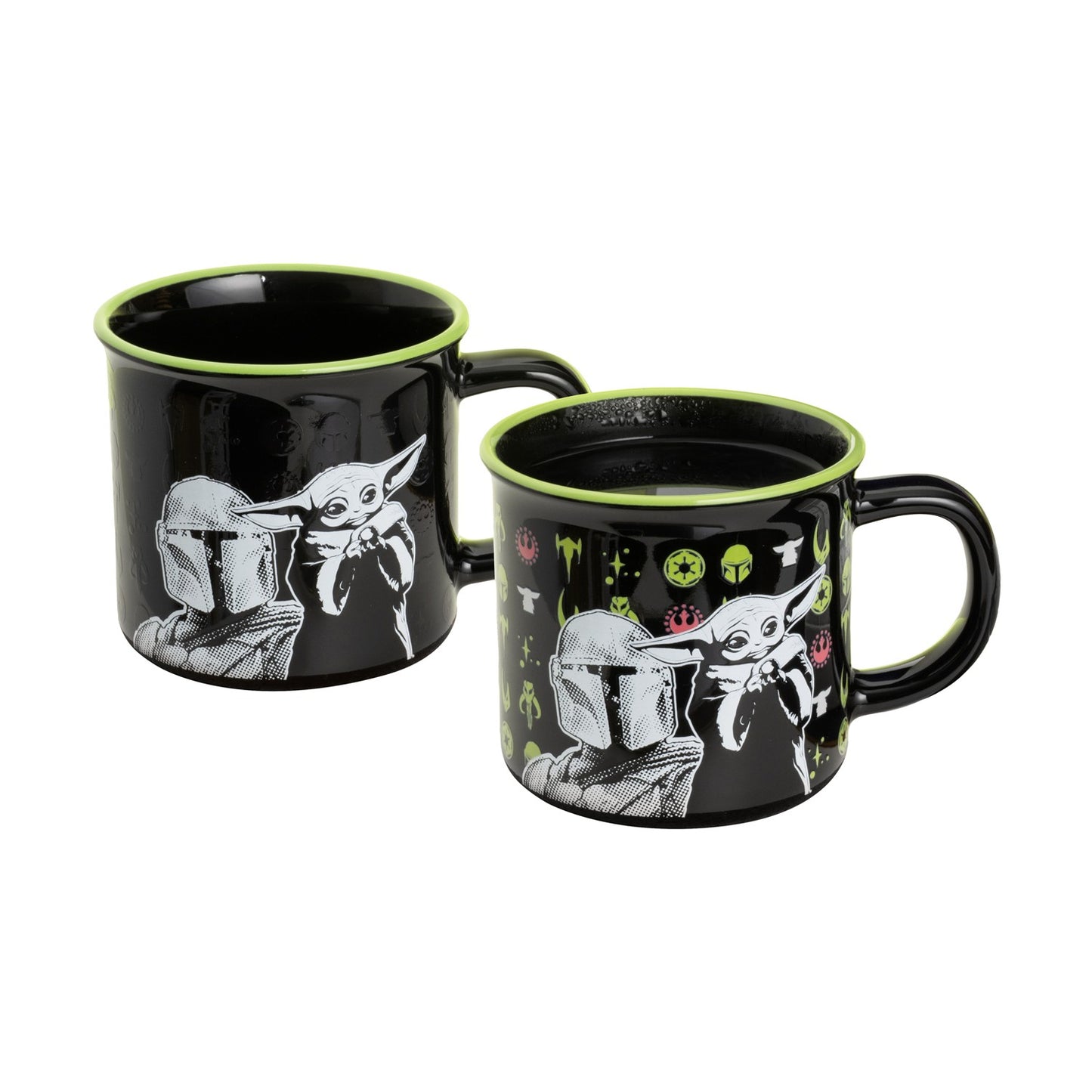 STAR WARS : MANDALORIAN - Mandalorian & Grogu Heat Change Mug