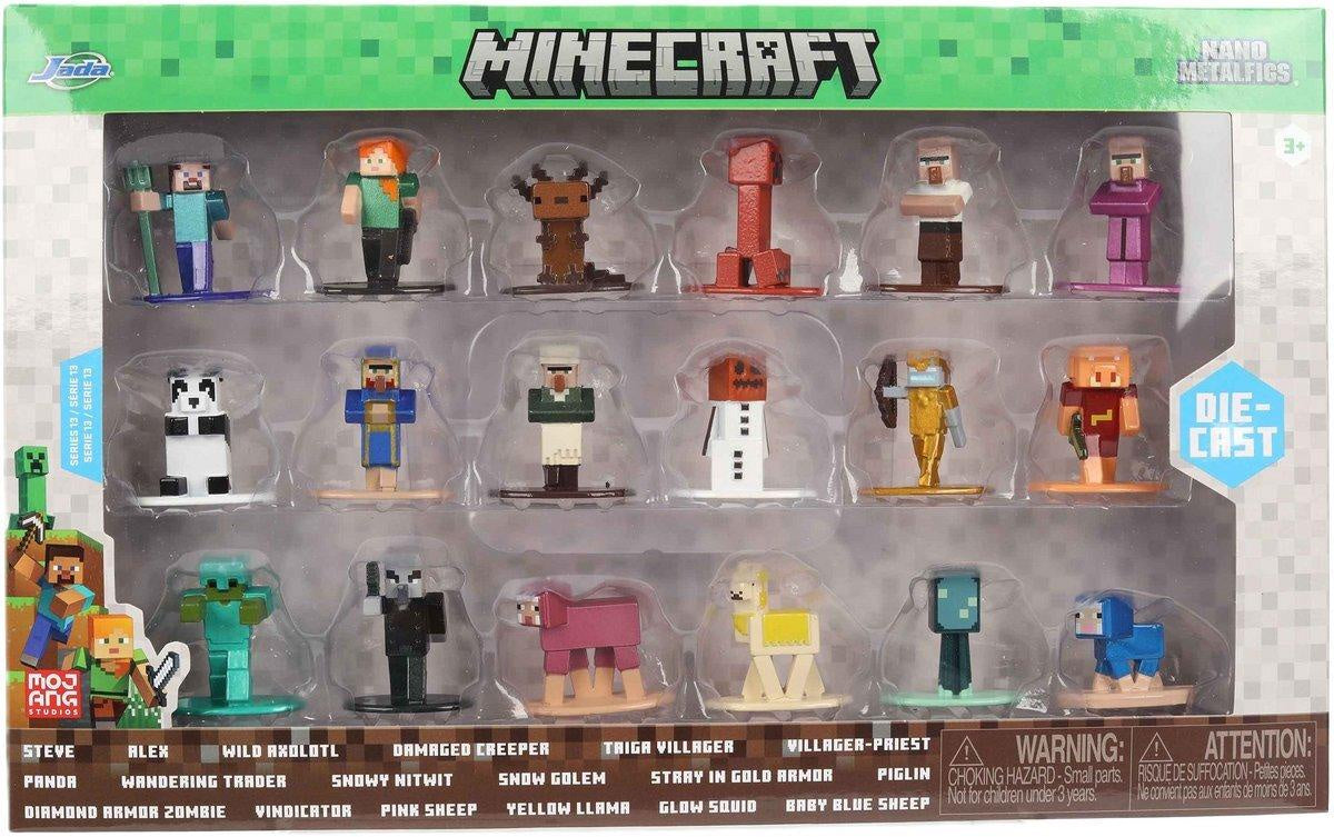MINECRAFT - Wave 13 Jada Nano Figures Multipack