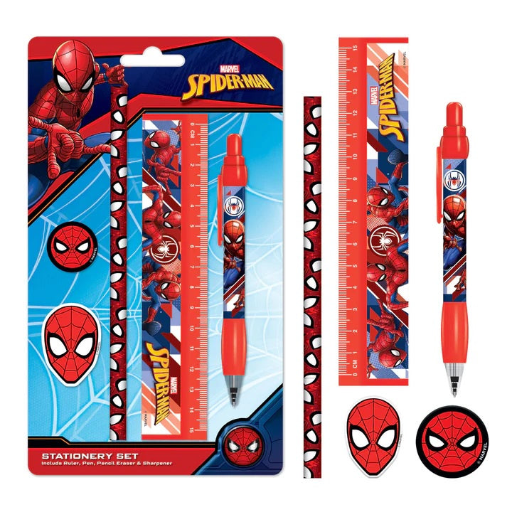 MARVEL : SPIDER-MAN - Web Strike Stationery Set