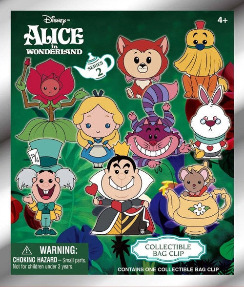 DISNEY ALICE IN WONDERLAND Series Blind Bag Keyring Bag