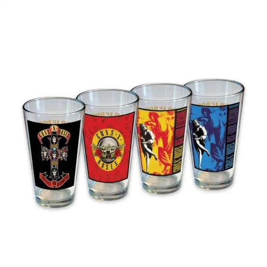 GUNS N' ROSES - Albums Pint Glass Set