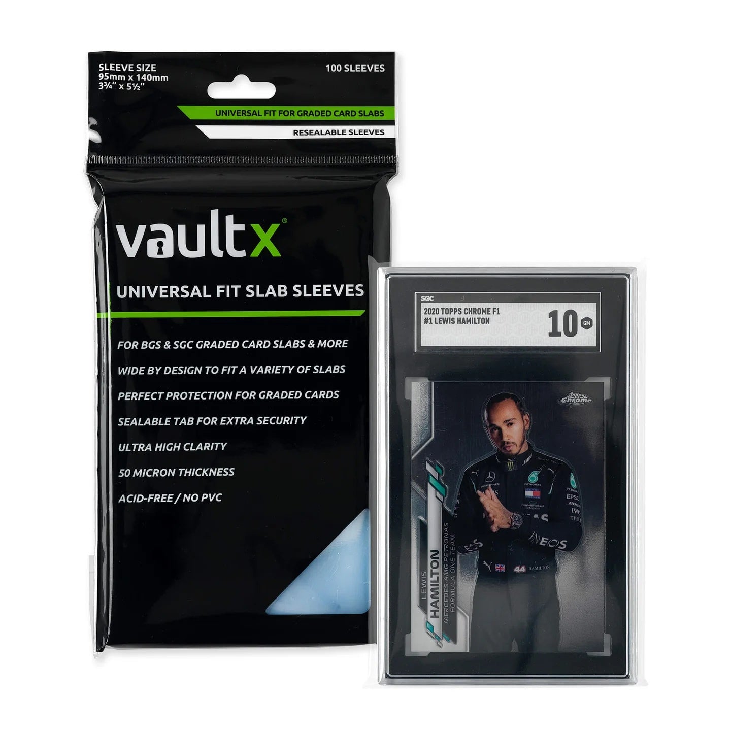 VAULT X - Universal Fit Slab Sleeves (100)