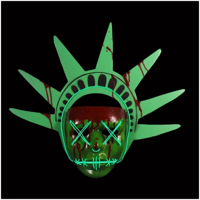 PURGE - Election Year Lady Liberty Light Up Mask