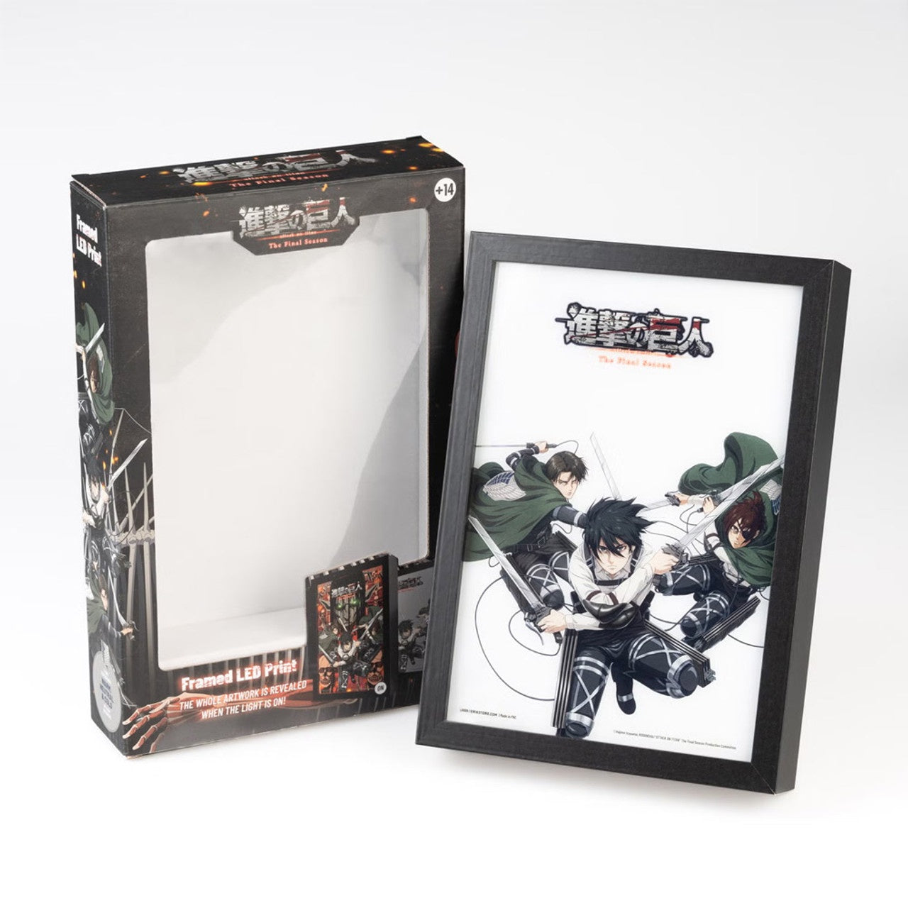 ATTACK ON TITAN - LED Framed Print