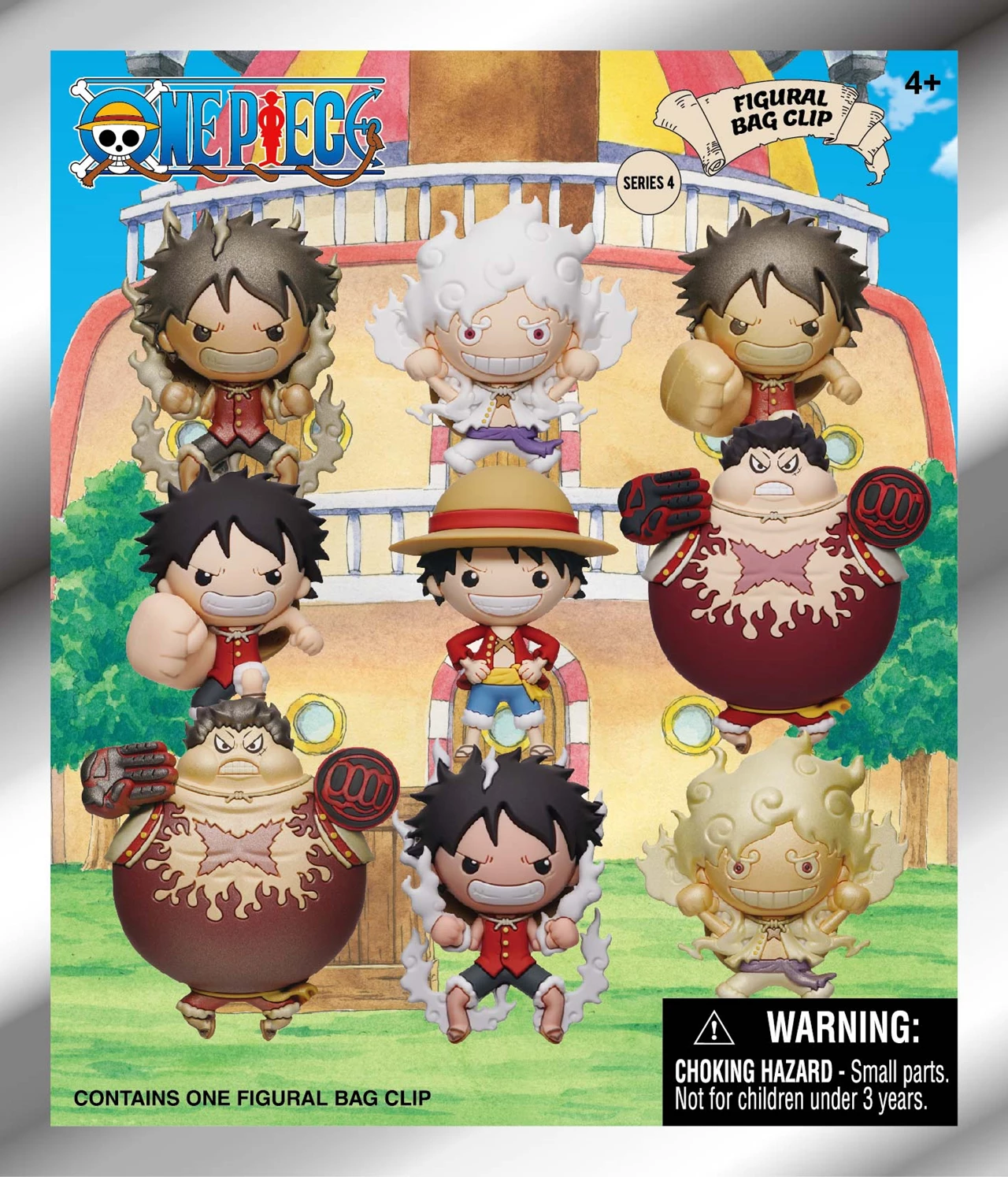 ONE PIECE - Series 4 Blind Bag Keyring / Bag Clip