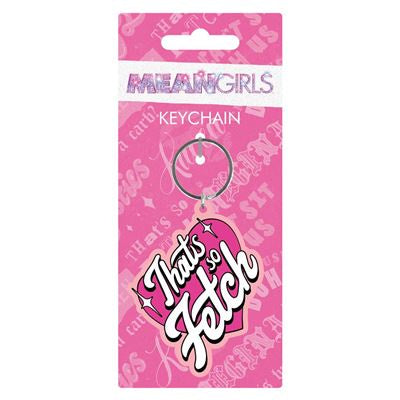 MEAN GIRLS - That's So Fetch Rubber Keyring