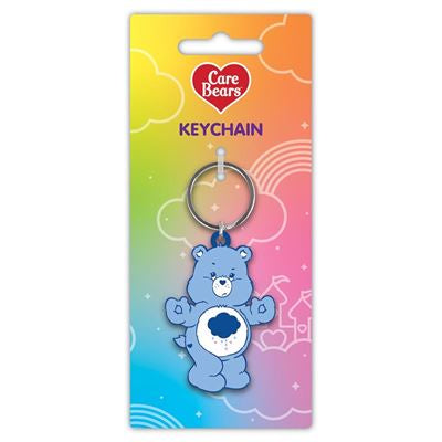 CARE BEARS - Grump Bear Rubber Keyring