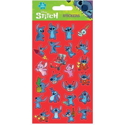 DISNEY : LILO & STITCH - 25 Resusable Paper Stickers