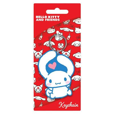 SANRIO - Cinnamoroll Got Heart Rubber Keyring
