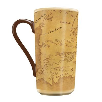 LORD OF THE RINGS - Map Grande Latte Mug