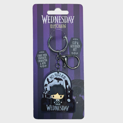 WEDNESDAY - 3D Character No Rules Keyring