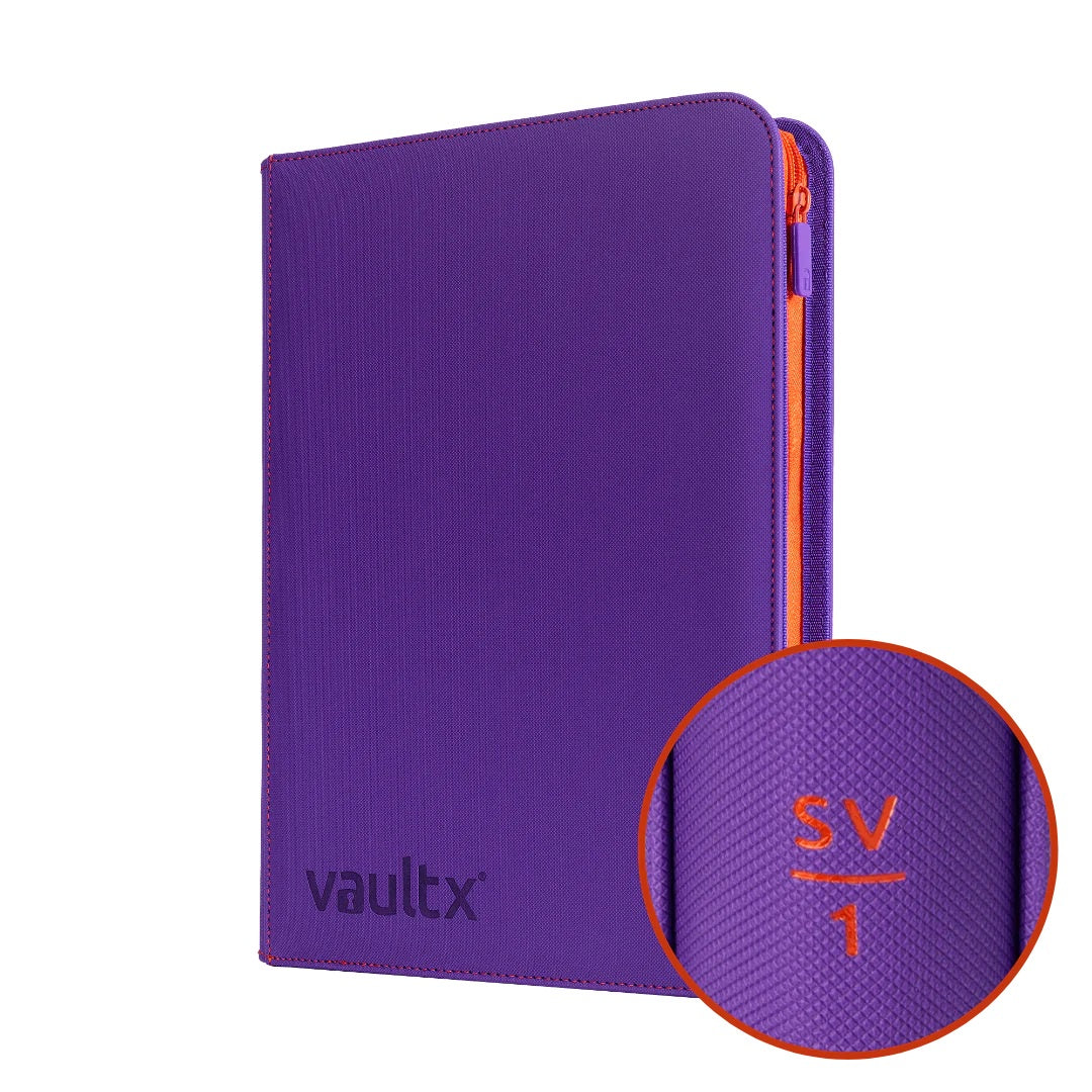 VAULT X - 9-Pocket Exo-Tec Zip Binder