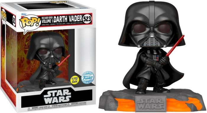 STAR WARS - Darth Vader Red Saber Series Vol1 GITD #523 Funko Pop!