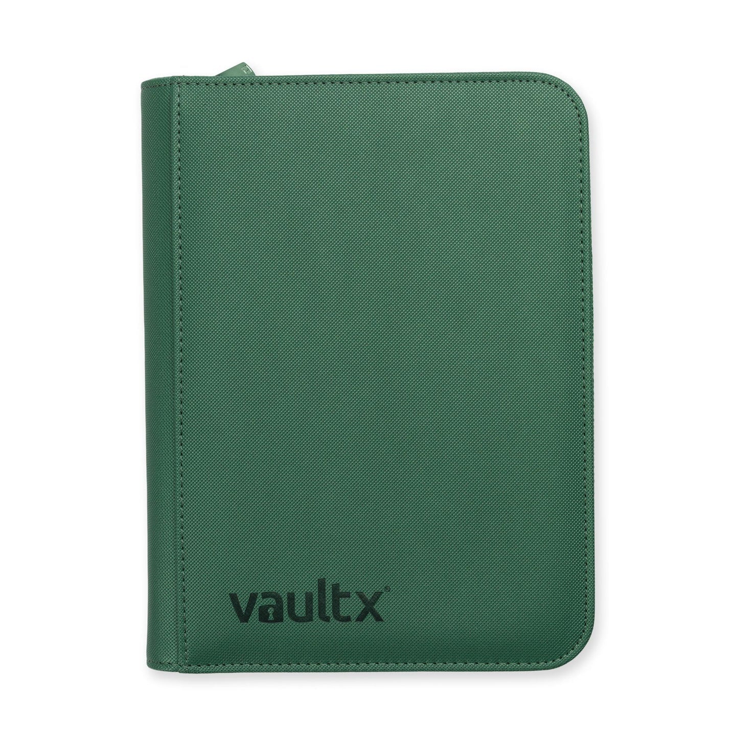 VAULT X - Metallic Green 4-Pocket Exo-Tec Zip Binder