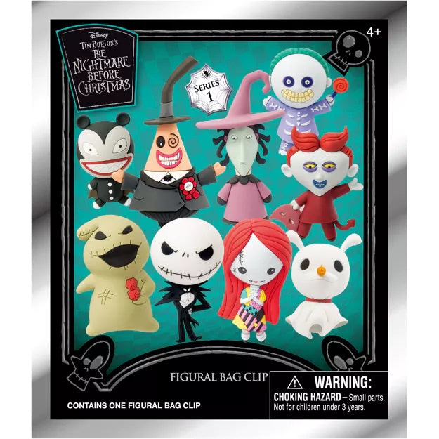 NIGHTMARE BEFORE CHRISTMAS - Series 1 Character Mystery Blind Bag Keyring