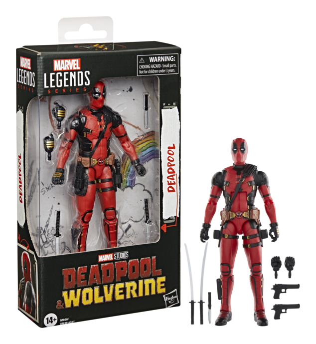MARVEL : DEADPOOL & WOLVERINE - Deadpool Marvel Legends Action Figure