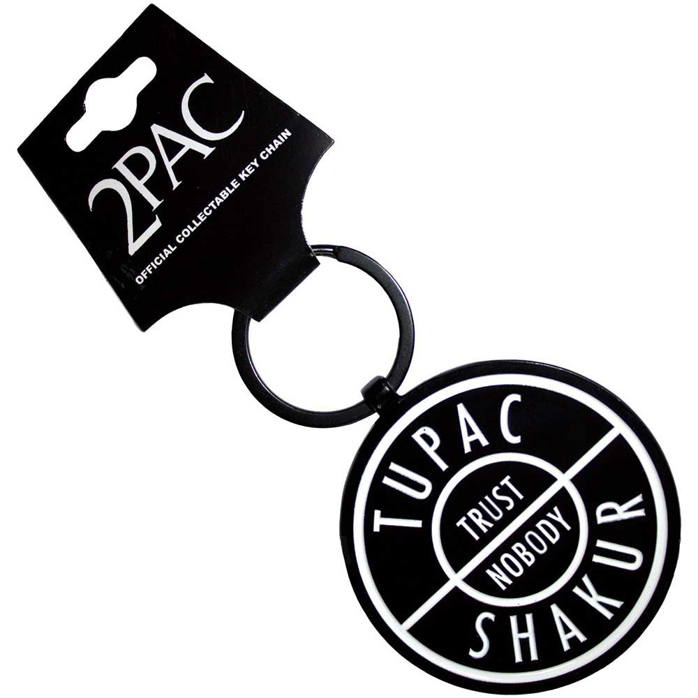 TUPAC - Trust Nobody Metal Keyring