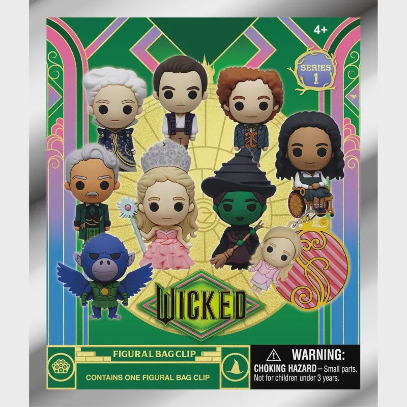 WICKED - Series 1 Mystery Blind Bag Keyring / Bag Clip