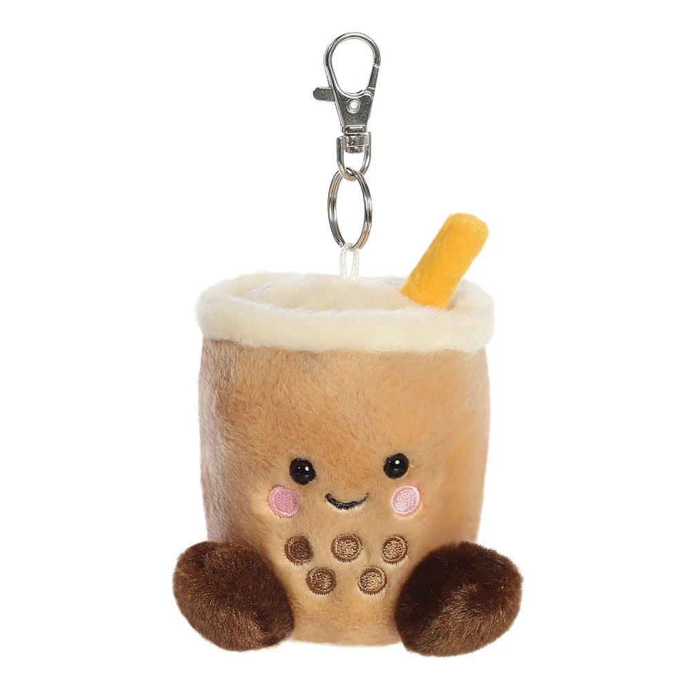 PALM PALS - Milky Tea Boba Plush Keyring