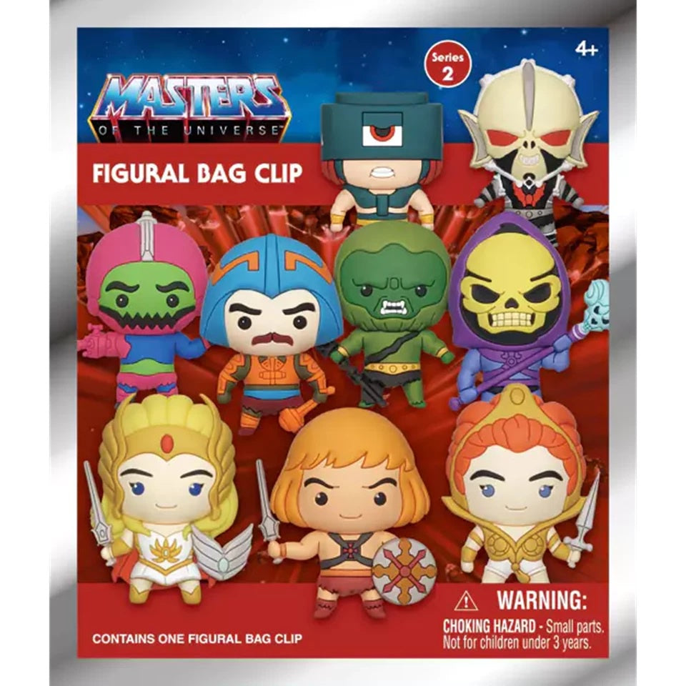 MASTERS OF THE UNIVERSE - Series 2 Mystery Blind Bag Keyring / Bag Clip