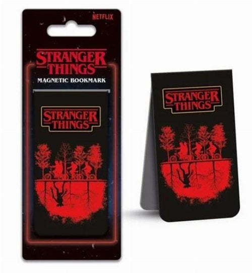 STRANGER THINGS - 2 Worlds Magnetic Bookmark