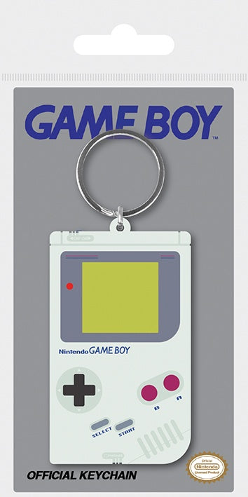 NINTENDO - Game Boy Front Facing Rubber Keyring