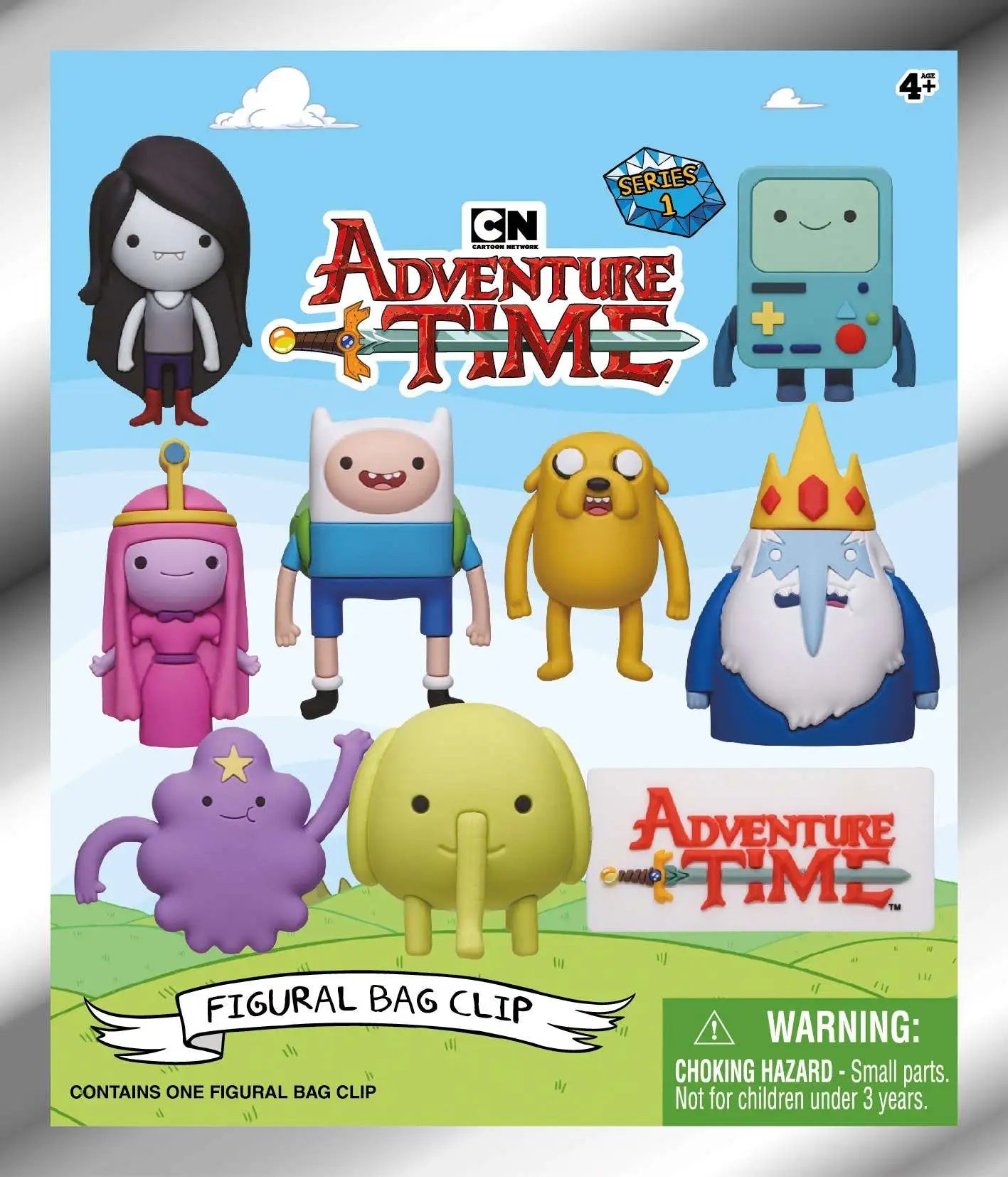 ADVENTURE TIME - Series 1 Blind Bag Keyring / Bag Clip