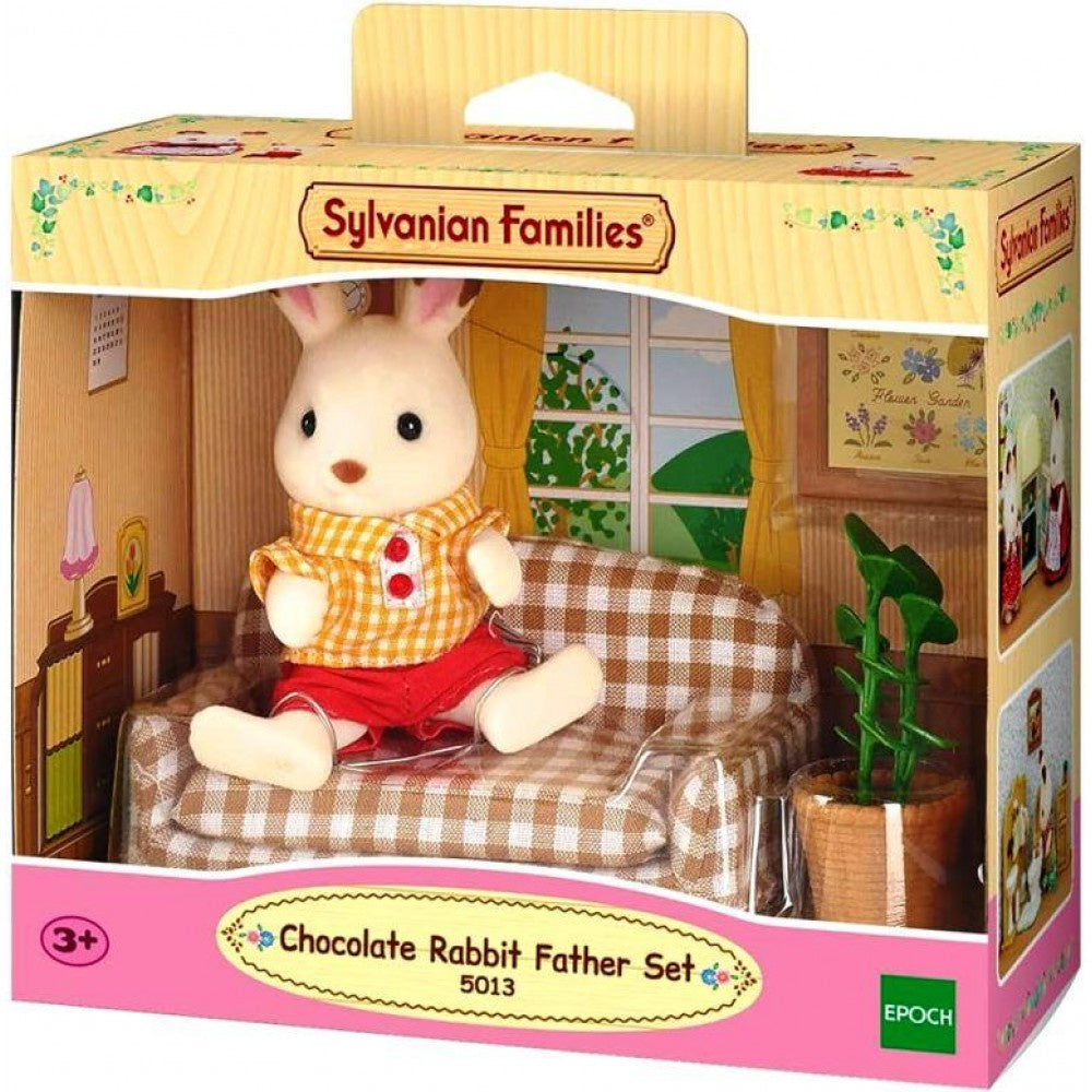 SYLVANIAN FAMILIES - Chocolate Rabbit Father Set
