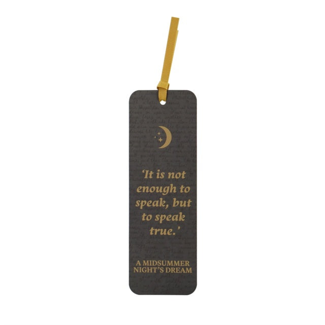 WILLIAM SHAKESPEARE - Midsummer Night Dream Paper Bookmark