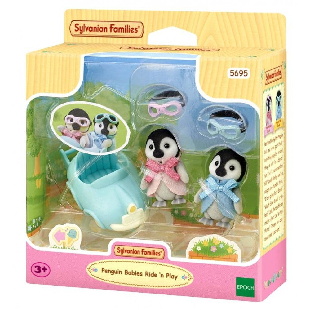 SYLVANIAN FAMILIES - Penguin Babies Ride 'n' Play Set