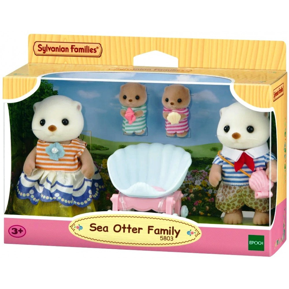 SYLVANIAN FAMILIES - Sea Otter Family Figure Set