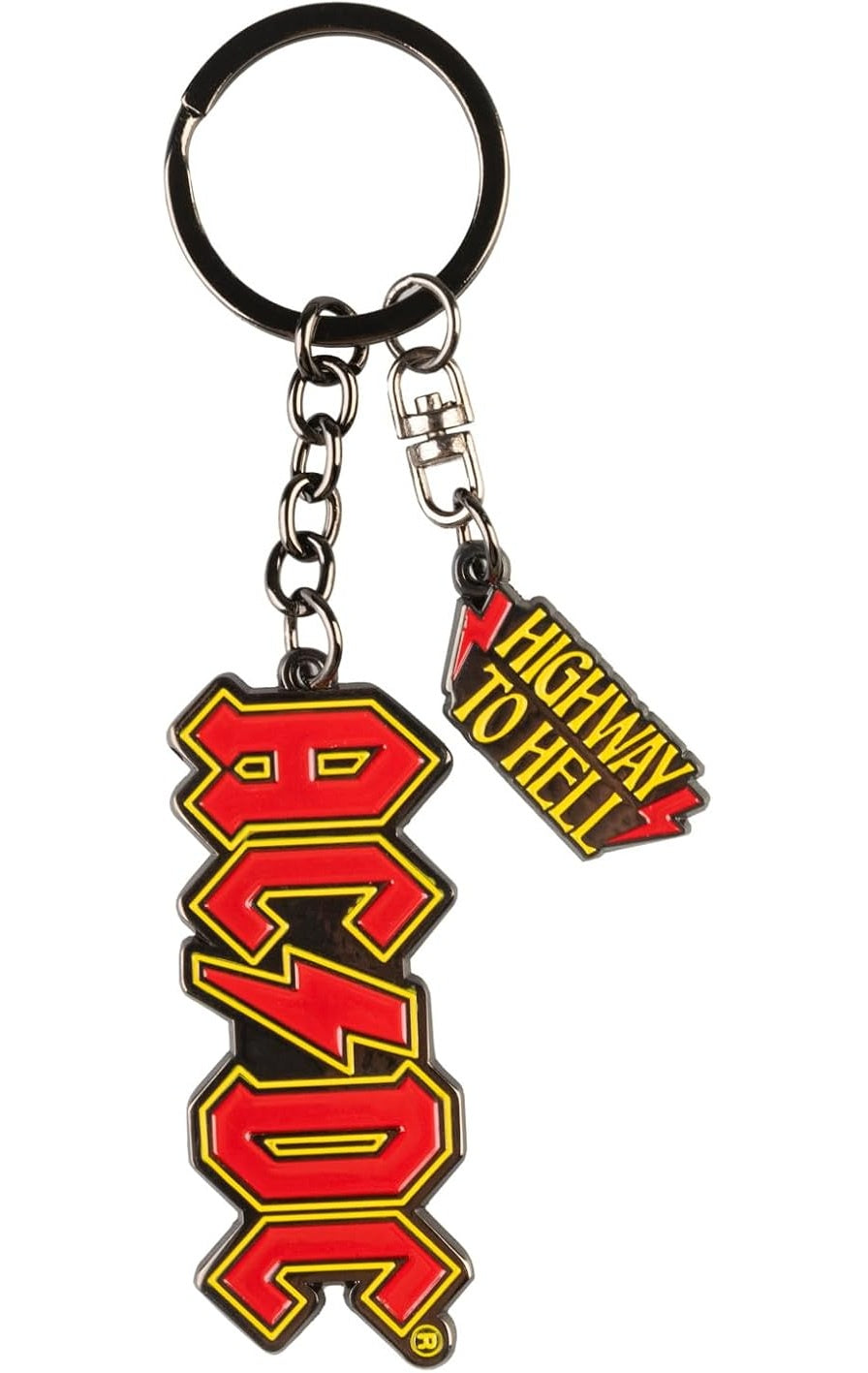 AC/DC - Highway To Hell Logo Keyring
