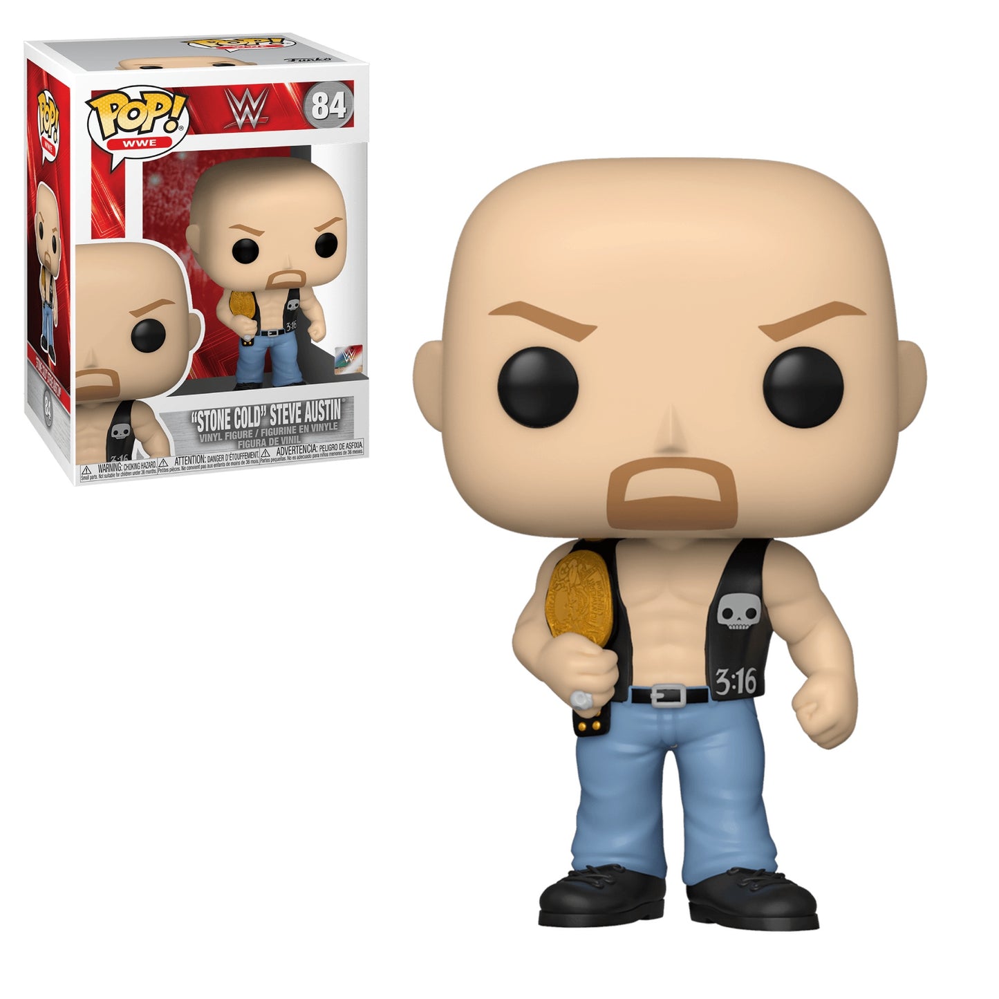 WWE - 'Stone Cold' Steve Austin #84 Funko Pop!