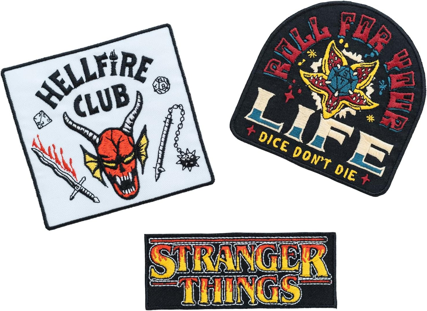 STRANGER THINGS - Set Of 3 Patches