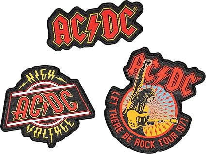 AC/DC - Set Of 3 Patches