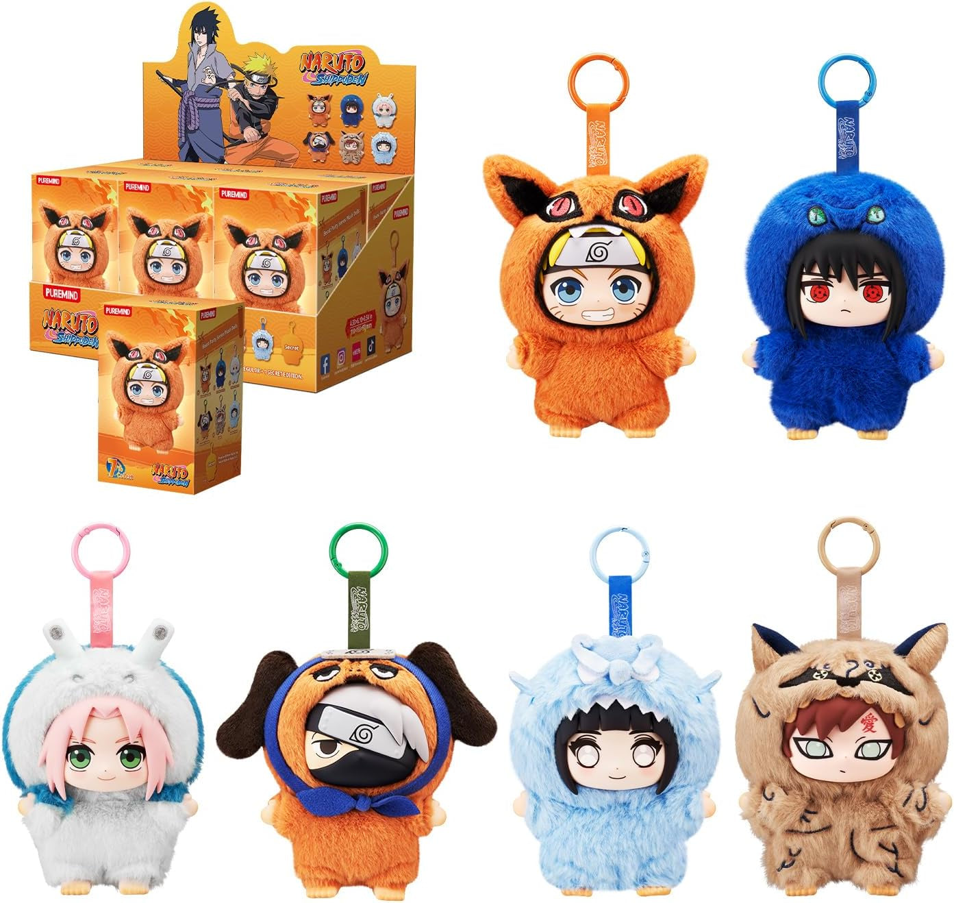 NARUTO - Beast Party Mystery Box Plush