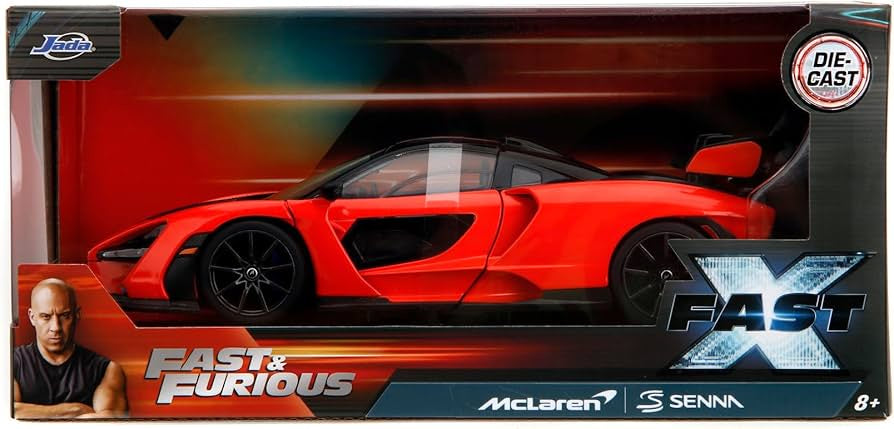 FAST & FURIOUS - Fast X Mclaren Senna 1:24 Diecast Car