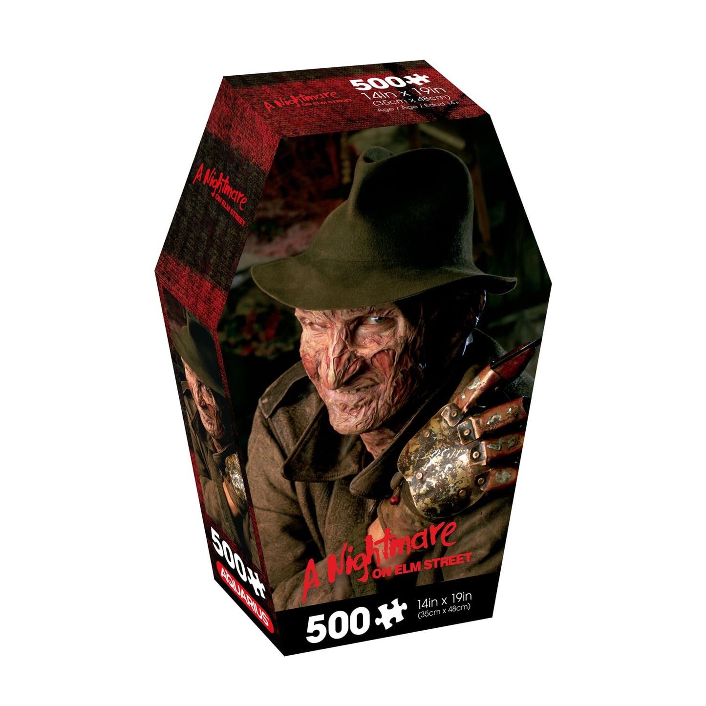 NIGHTMARE ON ELM STREET - Coffin Box 500 Piece Jigsaw Puzzle