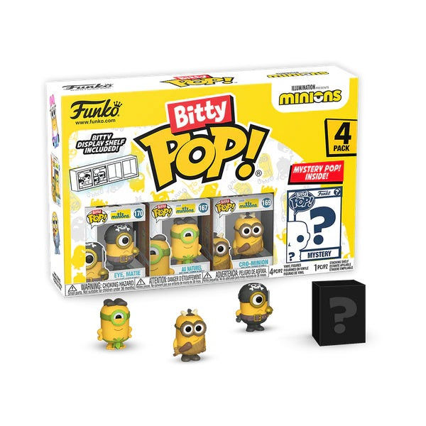 MINIONS - Eye, Matie Funko Bitty Pop! 4 Pack