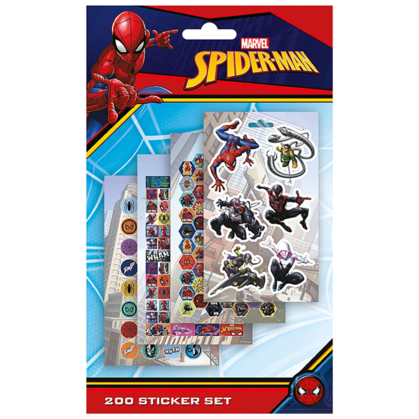 MARVEL : SPIDER-MAN - 200 Sticker Set