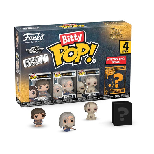 LORD OF THE RINGS - Frodo Baggins Funko Bitty Pop! 4 Pack