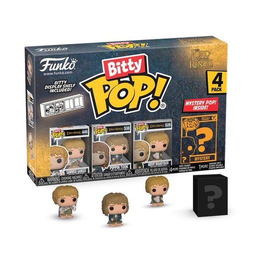 LORD OF THE RINGS - Samwise Funko Bitty Pop! 4 Pack
