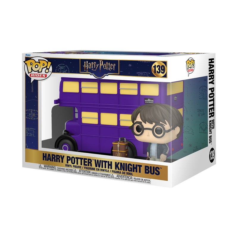 HARRY POTTER - Harry Potter With Knight Bus #139 Funko Pop! Ride Deluxe