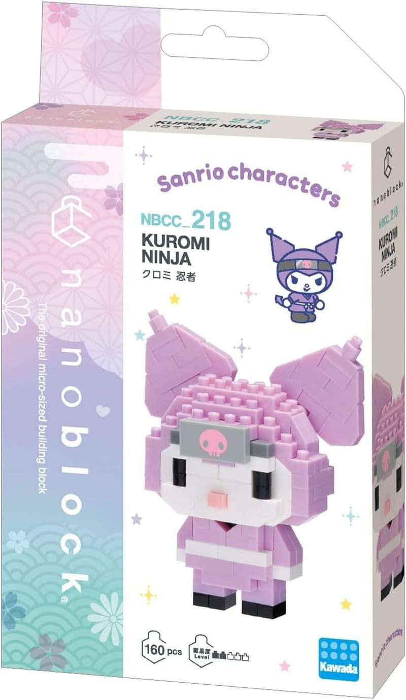 SANRIO - Kuromi Ninja Nanoblock Pack