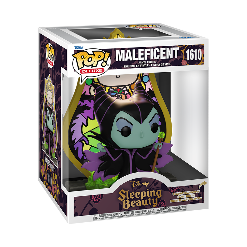 DISNEY : SLEEPING BEAUTY - Maleficent (Stained Glass) #1610 Funko Pop!
