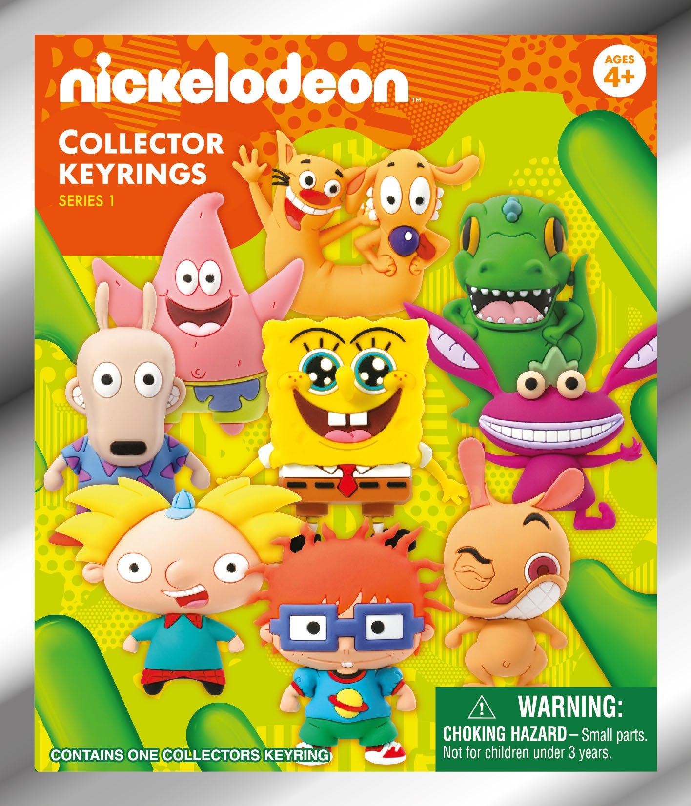 NICKELODEON - Series 1 Blind Bag Keyring / Bag Clip