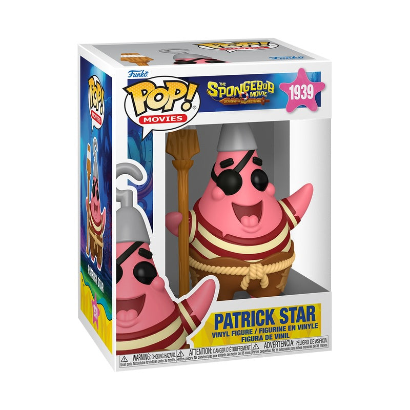 SPONGEBOB SQUAREPANTS MOVIE - Patrick Star #1939 Funko Pop!