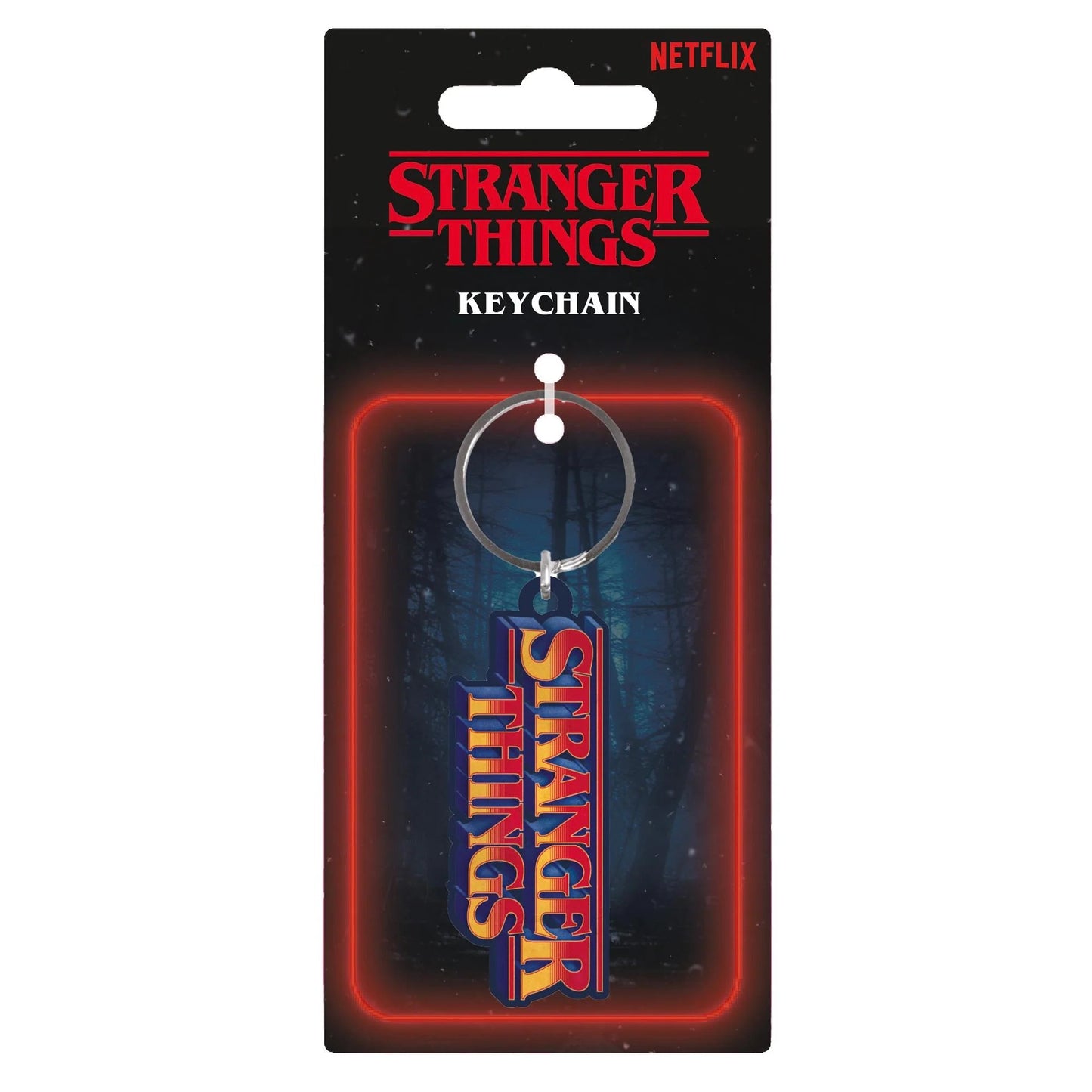 STRANGER THINGS - Logo Keyring
